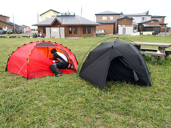 大間崎のキャンプ場